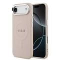 Custodia ibrida iPhone Air Guess Saffiano - Compatibile con MagSafe - Rosa