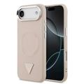Custodia per iPhone Air Guess Triangle Logo - Compatibile con MagSafe - Rosa