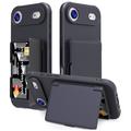 Custodia ibrida per iPhone Air con specchio nascosto e slot per schede