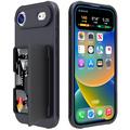 Custodia ibrida per iPhone Air con specchio nascosto e slot per schede