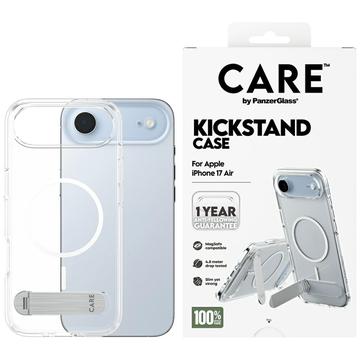 Custodia per iPhone Air PanzerGlass Care Kickstand - Compatibile con MagSafe - Trasparente