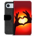 iPhone Air Custodia Portafoglio - Siluetta del Cuore