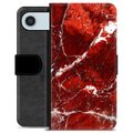 iPhone Air Custodia Portafoglio - Marmo Rosso