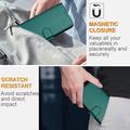 iPhone Air Custodia Premium a portafoglio con cinturino - Struttura in fibra di carbonio - Carbonio verde