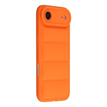 Custodia in TPU antiurto per giubbotto imbottito per iPhone Air - Arancione