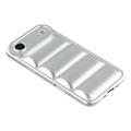 Custodia in TPU antiurto per giubbotto imbottito per iPhone Air - Argento