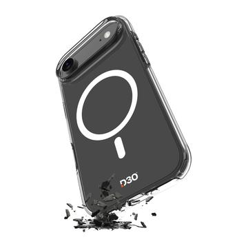 Custodia ibrida iPhone Air Puro Impact Clear D3O - Compatibile con MagSafe - Trasparente