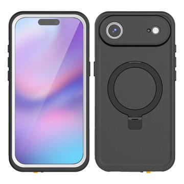Custodia impermeabile per iPhone Air Redpepper IP68 MagSafe con supporto - Nera