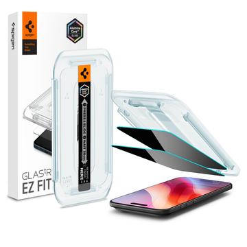 Pellicola salvaschermo Spigen Glas.tR Ez Fit Privacy per iPhone Air - 2 pz.
