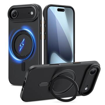 Custodia MagSafe Tech-Protect MagRing per iPhone Air - Nero opaco