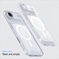 Custodia ibrida bicolore per iPhone Air - Compatibile con MagSafe - Bianca