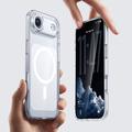 Custodia ibrida bicolore per iPhone Air - Compatibile con MagSafe - Bianca