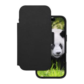 Custodia in pelle a portafoglio dbramante1928 Lynge MagSafe 2-in-1 per iPhone Air - Nera