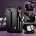 Custodia a portafoglio con blocco RFID CaseMe C36 per iPhone Duo