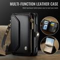 Custodia a portafoglio con blocco RFID CaseMe C36 per iPhone Duo