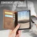 Custodia a Portafoglio Caseme 013 Serie per iPhone Duo - Marrone