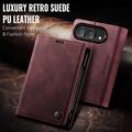 Custodia a Portafoglio Caseme 013 Serie per iPhone Duo - Rossa