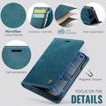 Custodia a portafoglio in pelle di vitello con blocco RFID iPhone Duo Caseme 033 - Verde