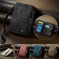 Custodia a Portafoglio Multifunzionale Caseme C30 per iPhone Duo - Nera