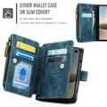 Custodia a Portafoglio Multifunzionale Caseme C30 per iPhone Duo - Blu