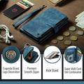 Custodia a Portafoglio Multifunzionale Caseme C30 per iPhone Duo - Blu