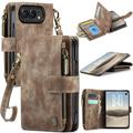 Custodia a Portafoglio Multifunzionale Caseme C30 per iPhone Duo - Marrone