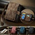 Custodia a Portafoglio Multifunzionale Caseme C30 per iPhone Duo - Marrone