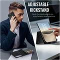 Custodia a portafoglio staccabile 2 in 1 iPhone Duo Caseme C49 - Compatibile con MagSafe, RFID - Nera