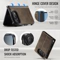 Custodia a portafoglio staccabile 2 in 1 iPhone Duo Caseme C49 - Compatibile con MagSafe, RFID - Caffè