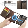 Custodia a portafoglio staccabile 2 in 1 iPhone Duo Caseme C49 - Compatibile con MagSafe, RFID - Caffè