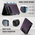 Custodia a portafoglio staccabile 2 in 1 iPhone Duo Caseme C49 - Compatibile con MagSafe, RFID - Viola