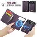 Custodia a portafoglio staccabile 2 in 1 iPhone Duo Caseme C49 - Compatibile con MagSafe, RFID - Viola