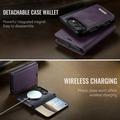 Custodia a portafoglio staccabile 2 in 1 iPhone Duo Caseme C49 - Compatibile con MagSafe, RFID - Viola