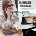 Custodia a portafoglio staccabile 2 in 1 iPhone Duo Caseme C49 - Compatibile con MagSafe, RFID - Viola