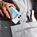 Custodia trasparente con porta carte per iPhone Duo