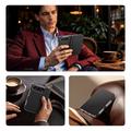 Custodia a libro iPhone Duo Dux Ducis Fort Serie - Nera