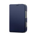 Custodia a libro iPhone Duo Dux Ducis Fort Serie - Blu