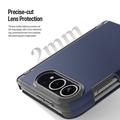 Custodia a libro iPhone Duo Dux Ducis Fort Serie - Blu