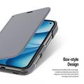 Custodia a libro iPhone Duo Dux Ducis Fort Serie - Grigia