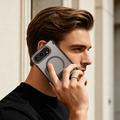 Custodia MagSafe per iPhone Duo Dux Ducis con supporto integrata - Nera