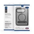 Custodia MagSafe per iPhone Duo Dux Ducis con supporto integrata - Nera