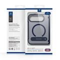 Custodia MagSafe per iPhone Duo Dux Ducis con supporto integrata - Blu