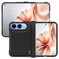Custodia ibrida Imak Ruiyi per iPhone Duo - Fibra di Carbonio - Nera