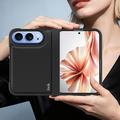 Custodia ibrida Imak Ruiyi per iPhone Duo - Fibra di Carbonio - Nera