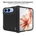 Custodia ibrida Imak Ruiyi per iPhone Duo - Fibra di Carbonio - Nera