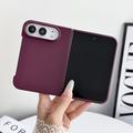 Custodia in silicone liquido per iPhone Duo - Compatibile con MagSafe - Borgogna