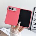 Custodia in silicone liquido per iPhone Duo - Compatibile con MagSafe - Rosa shocking