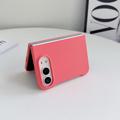 Custodia in silicone liquido per iPhone Duo - Compatibile con MagSafe - Rosa shocking