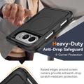 Custodia magnetica per iPhone Duo con protezione per lo schermo in vetro temperato e protezione per l\'obiettivo della fotocamera
