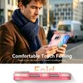 Custodia magnetica per iPhone Duo con protezione per lo schermo in vetro temperato e protezione per l\'obiettivo della fotocamera - Rosa
